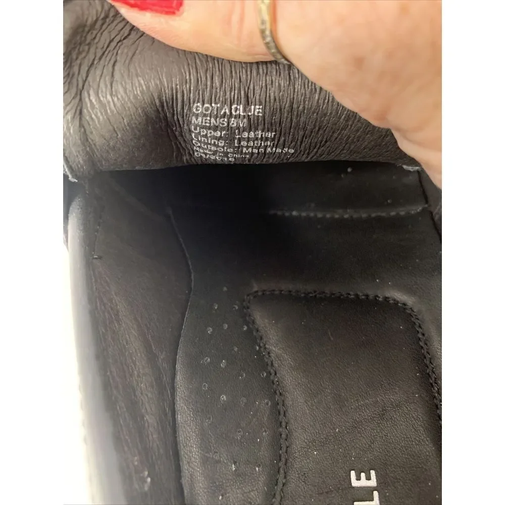 Kenneth Cole New York Dress Shoe Black Sz 8 22694 Slip On‎ Loafer